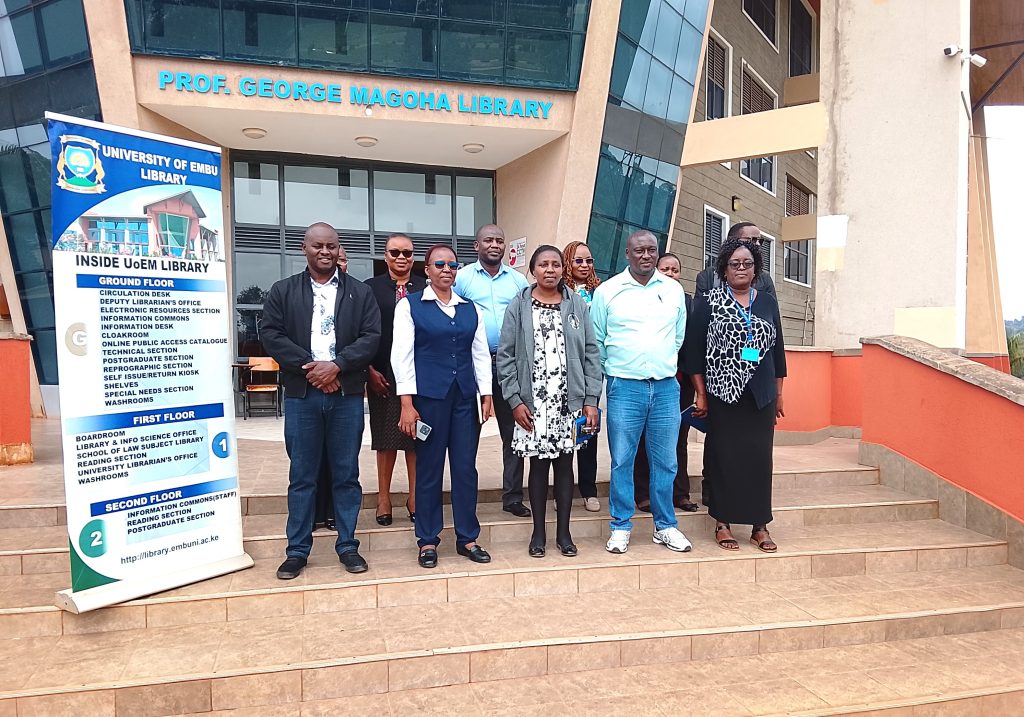 University of Embu Library Undergoes Nursing Council Resource Inspection